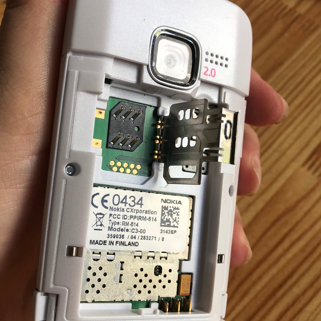 Điện Thoại Nokia C3 00 Chính Hãng Có 3G- Wifi Loa To,Nghe Gọi Rõ Ràng Bảo Hành 12 Tháng