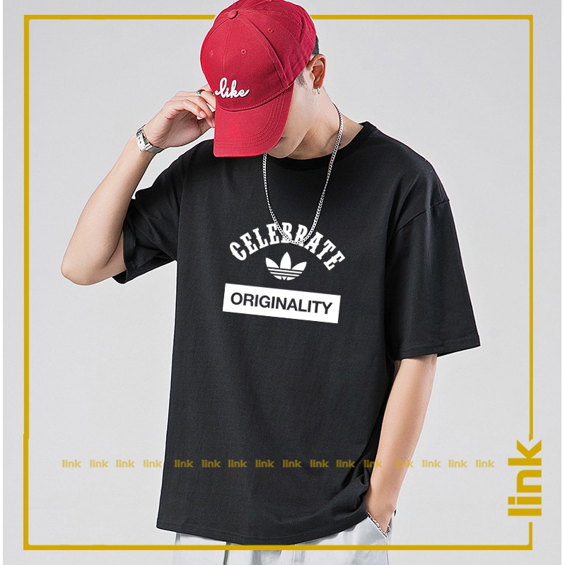 Áo phông nam das kiểu dáng mới unisex tay lỡ ( Đen, Trắng )
