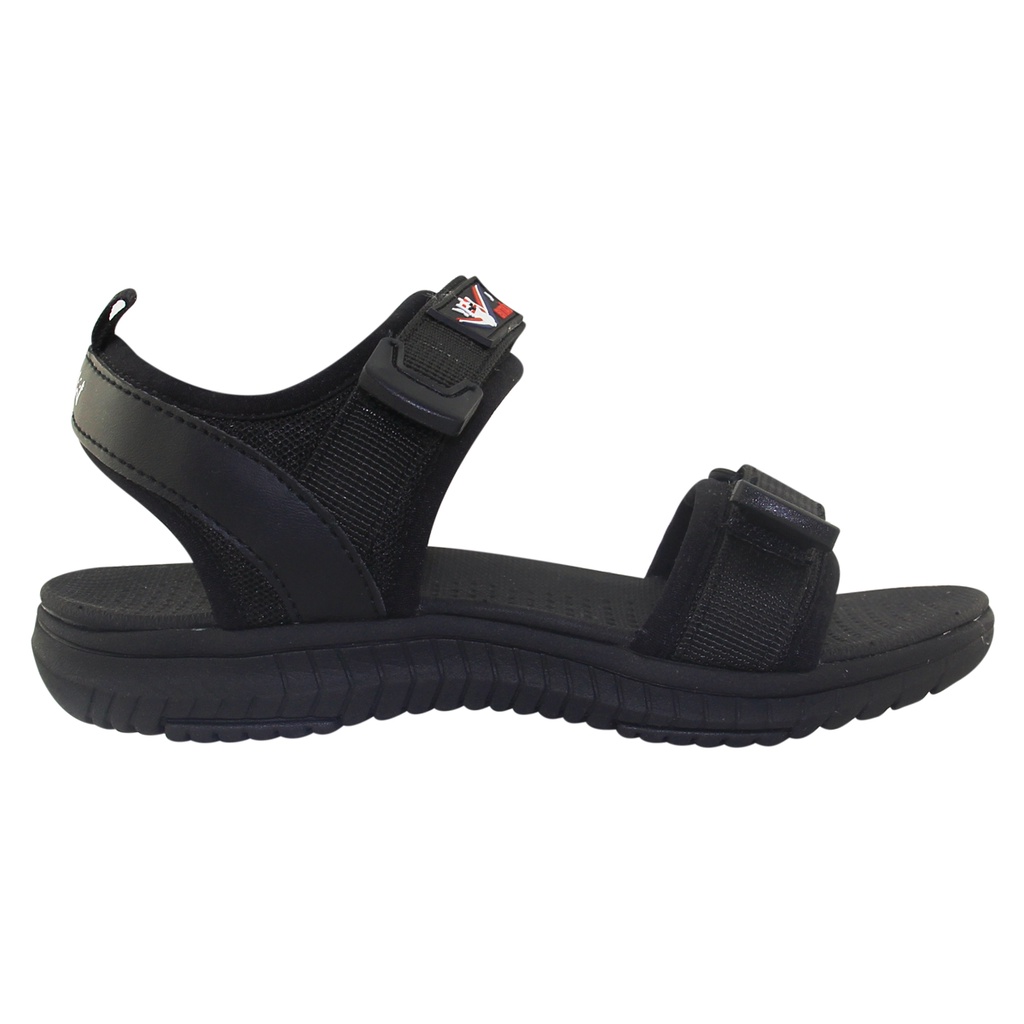 GIÀY SANDAL QUAI HẬU ĐẾ BẰNG HỌC SINH BÉ GÁI BITA'S SOB.275 (ĐEN + HỒNG) - BITAS
