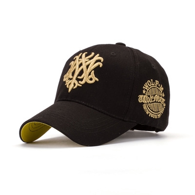 Mũ Lưỡi Trai LINJW Thêu Họa Tiết Phong Cách Cổ Điển