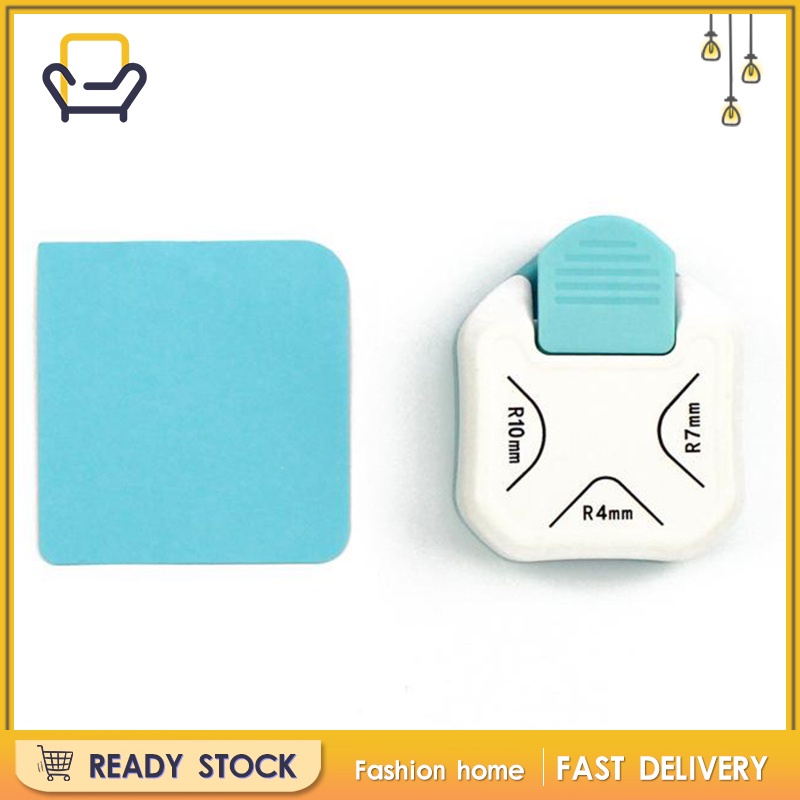 Dụng Cụ Dập Nổi Góc Giấy Tròn 4mm 7mm 10mm 3 Trong 1 Happi2ness