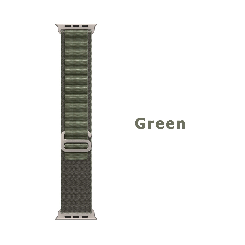 Dây Đeo Nylon Cho Đồng Hồ Thông Minh Apple Watch SE 8 7 6 5 4 3 Ultra 49mm 45mm 41mm 44mm 40mm 42mm 38mm