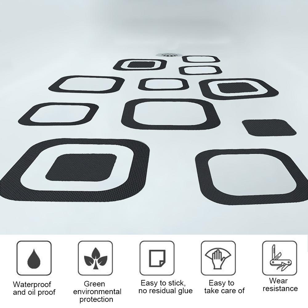 MELODG Bộ 12 Miếng Dán Bằng PEVA Chống Trượt Chống Thấm Nước Tiện Dụng Cho Bể bơi