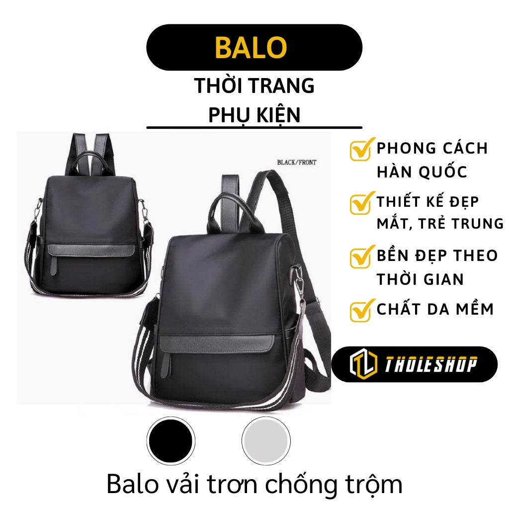 Balo Thời Trang - Balo Da Mềm Chống Trộm An Toàn Tuyệt Đối, Phong Cách Hàn 8318