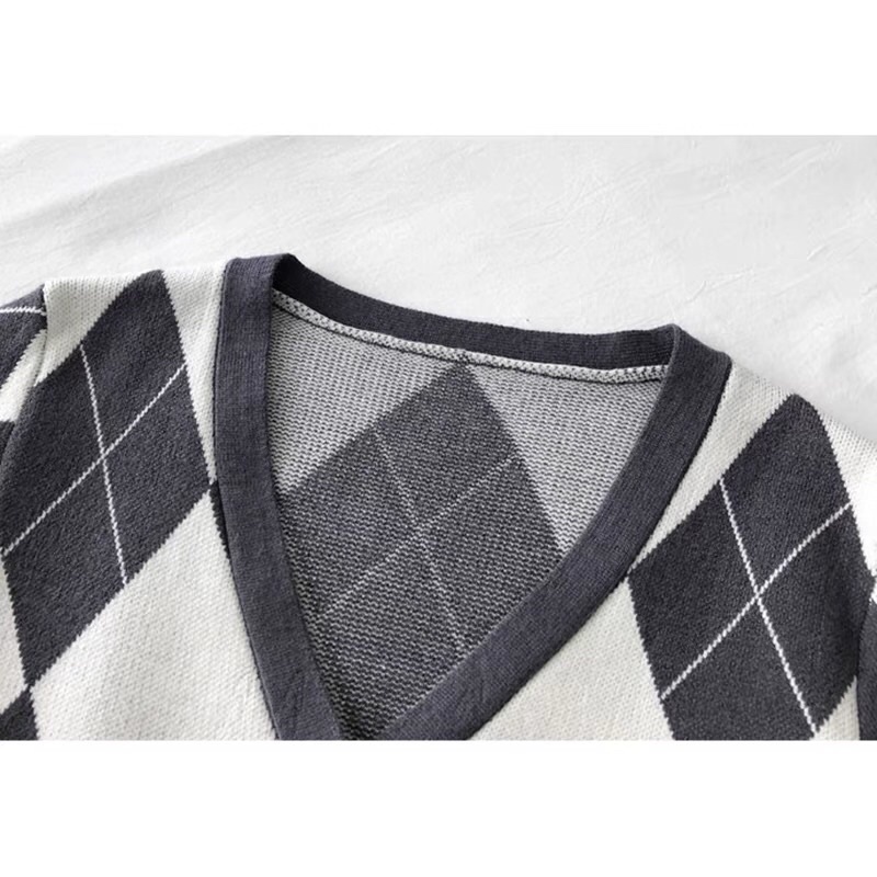 Áo cadigan len quả trám trắng xám hot hit HÀNG LOẠI 1 | BigBuy360 - bigbuy360.vn