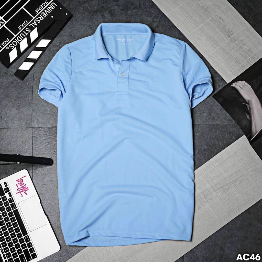 Áo Thun Polo Nam Cổ Trụ Trơn Nhiều Màu ANH DUY SHOP ATCC01