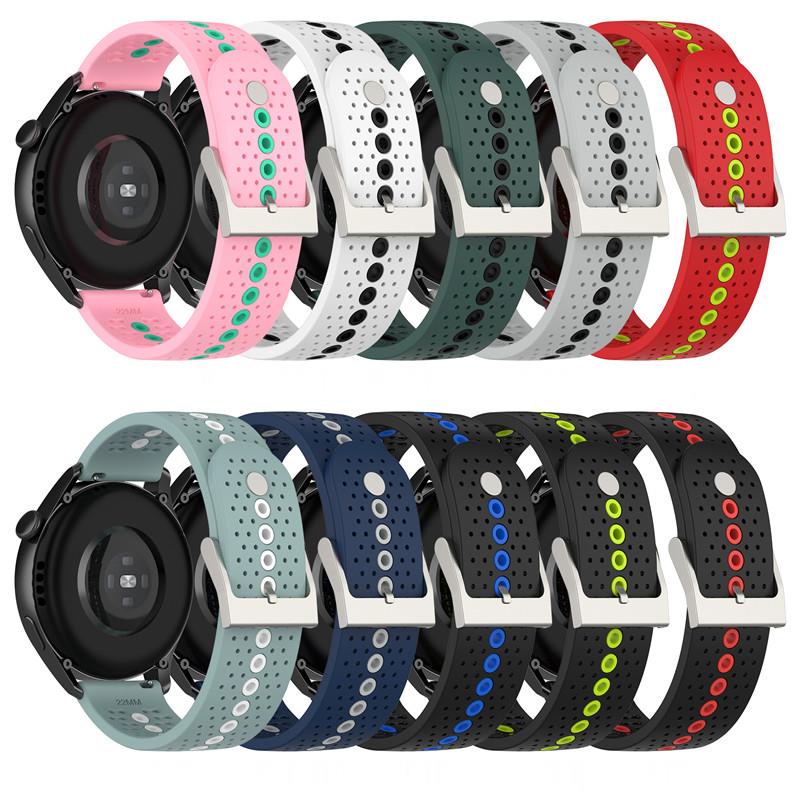 Dây đeo đồng hồ 20mm 22mm bằng silicon chống thấm nước Garmin Watch Forerunner 55 158 245 645 Music 745