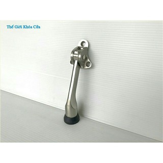 Chặn Cửa Chống Va Đập-Chân Chó Inox 304 Xịn ( tặng ốc vít để bắt )