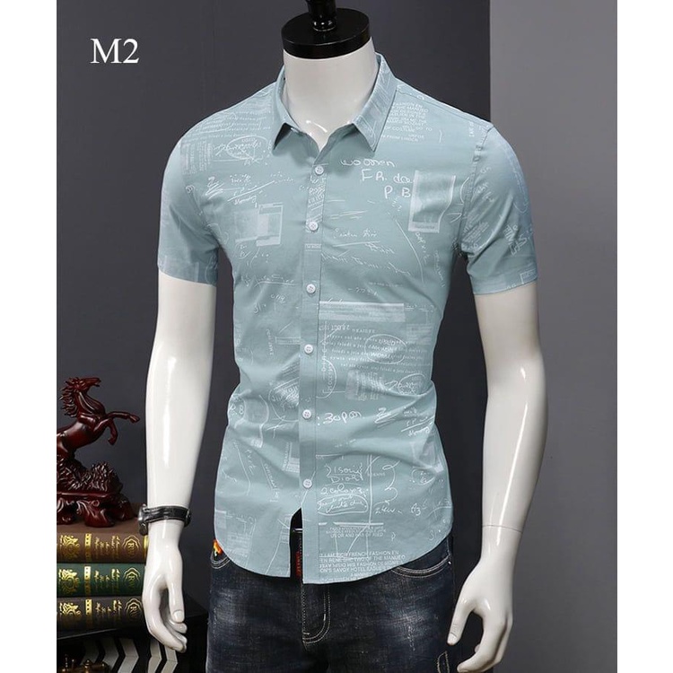 Áo sơ mi nam kẻ sọc caro phong cách kiểu dáng hàn quốc shopmrvan