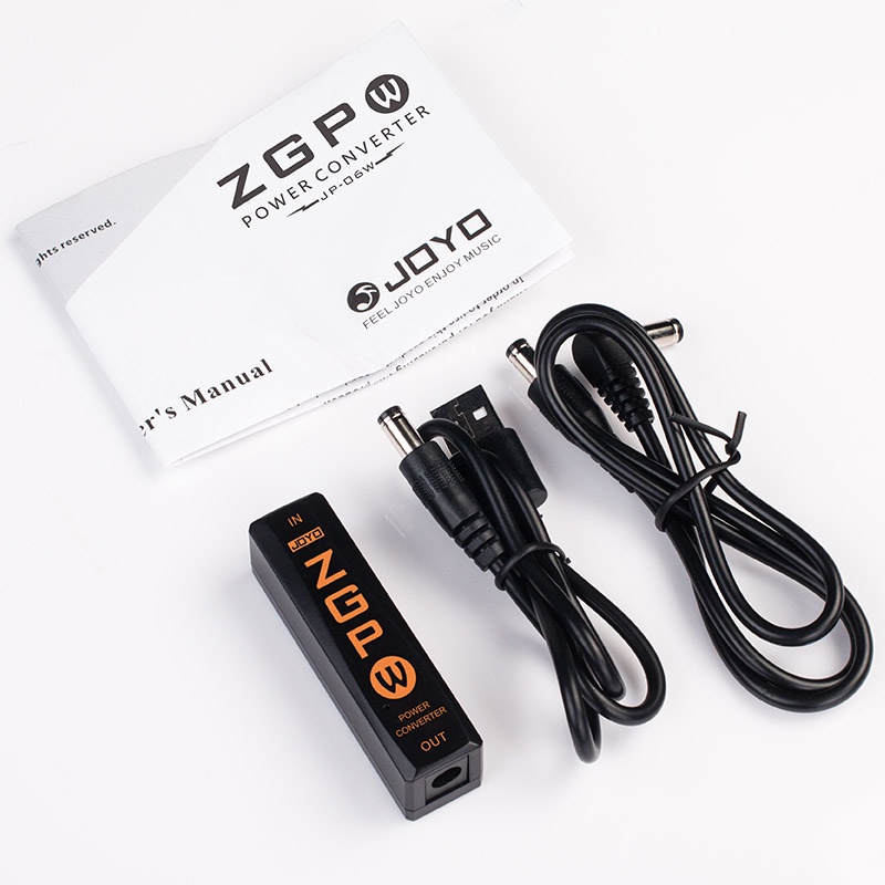 Nguồn Điện JP-06W DC 9V 400mAh Chống Ồn Cho Đàn Guitar Tiện Dụng
