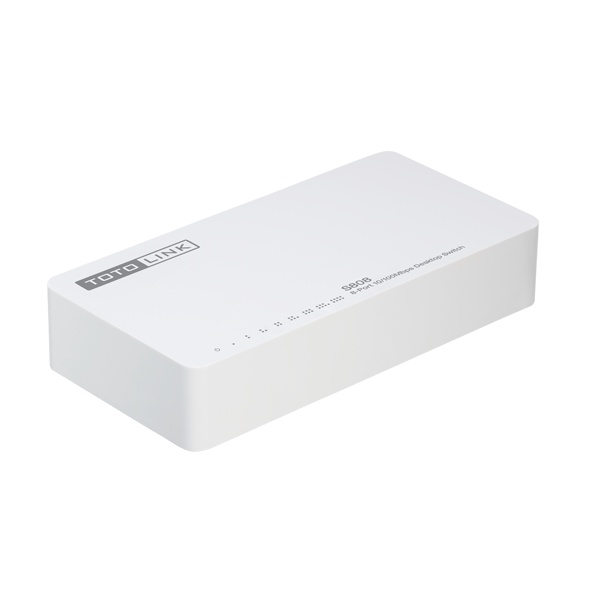 Bộ chia mạng Switch Totolink S808  -  8 cổng Ethernet 10/100Mbps