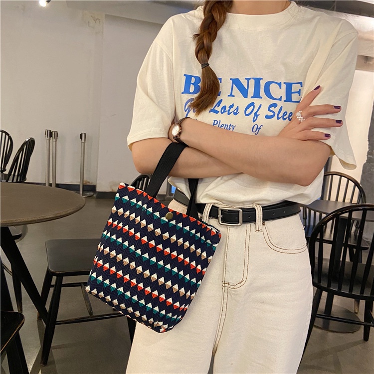 Túi Vải Canvas Mini In Họa Tiết Dễ Thương Dùng Đựng Cơm Trưa Phong Cách Hàn Quốc Túi Nữ Túi Xách Nữ Balo Nữ Túi Túi Tote Rẻtúi Xách Nữ Cao Cấp