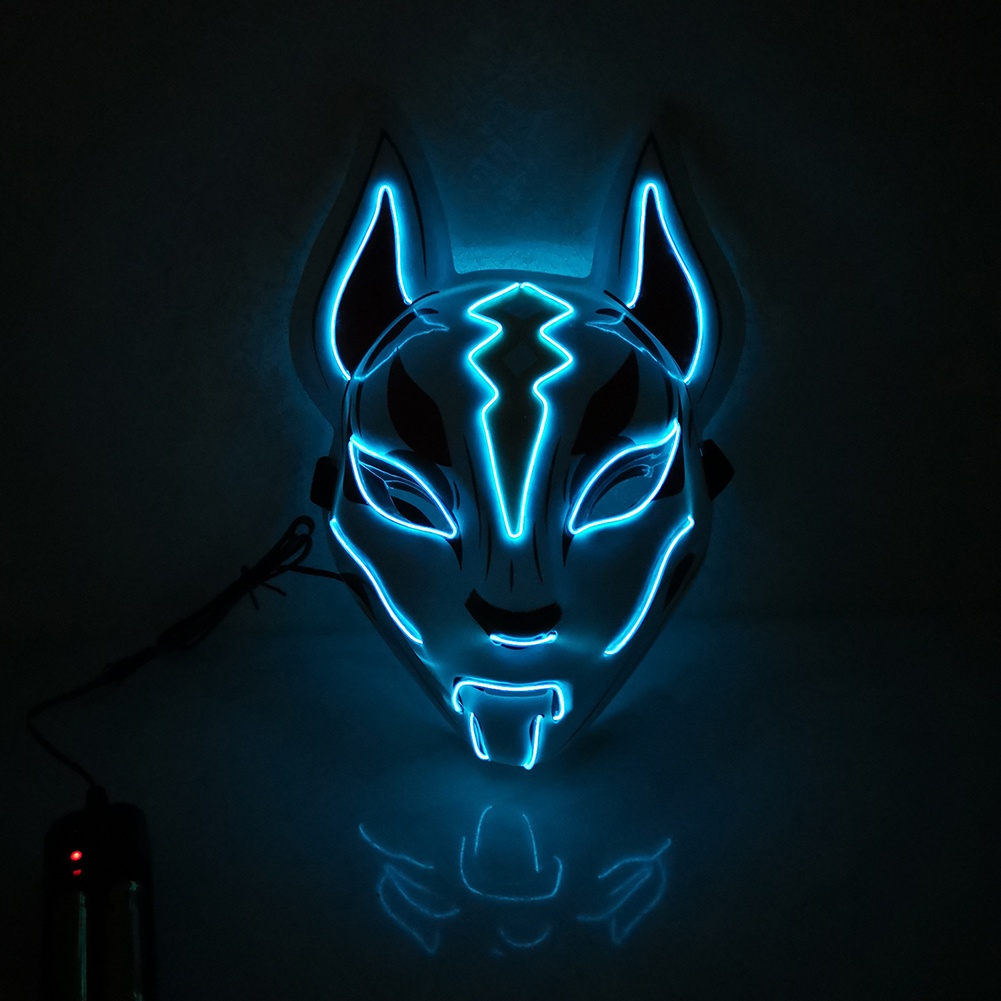Mặt nạ hóa trang dịp halloween có đèn led phát sáng