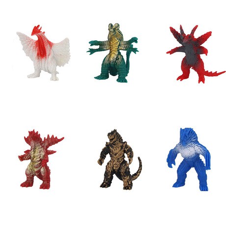 ❤️Đồ chơi trẻ em Quái Vật ULTRAMAN MINI Độc Đáo❤️ Set 6 Trong 1 Mô Hình Quái Vật Ultraman mini Bằng Nhựa Mềm Cho Bé