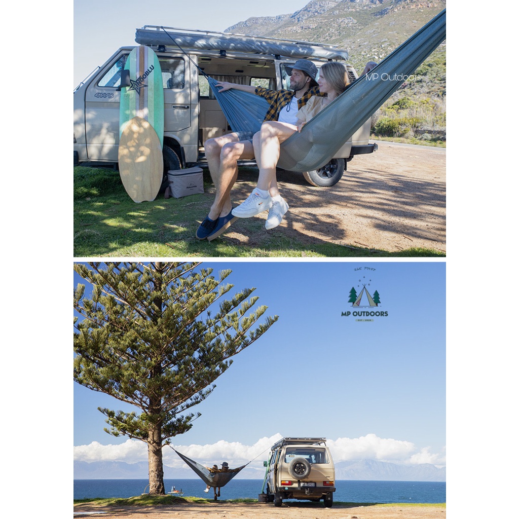 VÕNG DÃ NGOẠI VẢI LƯỚI SIÊU NHẸ NH21DC003 NATUREHIKE DU LỊCH CẮM TRẠI LEO NÚI CÂU CÁ CAMPING OUTDOOR