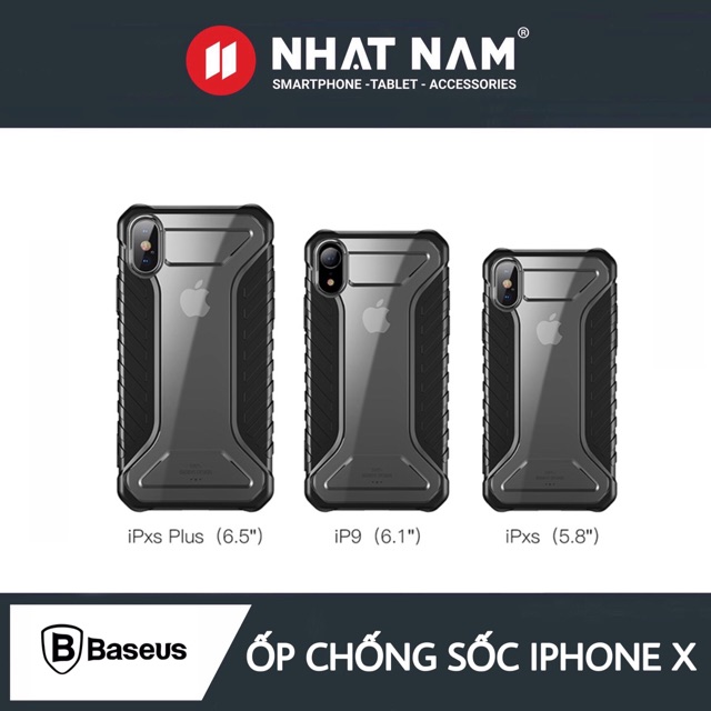 Ốp chống sốc Baseus cho iPhone X và XSMax