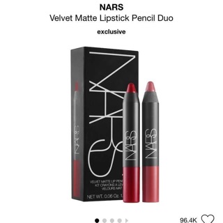 Set 2 cây son nars