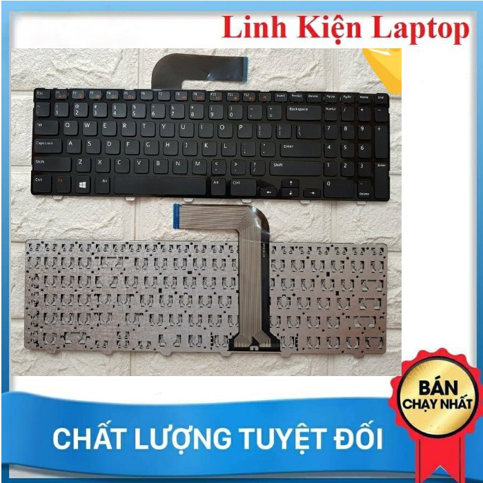 ⚡Bàn Phím Laptop  DELL Inspiron 15R N5110 M5110 5110  M501Z CHẤT LƯỢNG CAO  - nhập khẩu