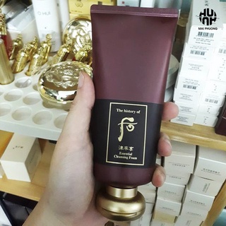 SET SỮA RỬA MẶT WHOO ĐỎ ESSENTIAL FOAM SPECIAL SET 3 SẢN PHẨM
