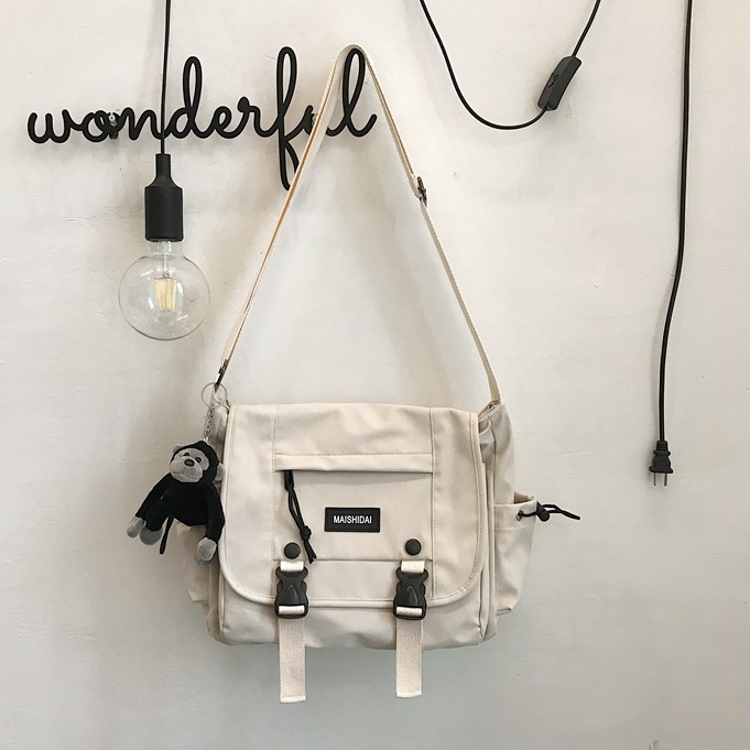 Túi đeo chéo đi học Mashidai vải dù mềm chống nước | BigBuy360 - bigbuy360.vn