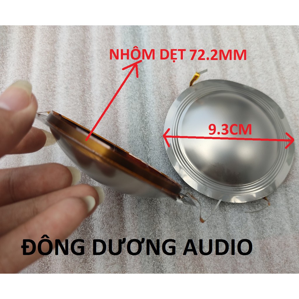 LÁ COIL 72.2MM NHÔM DẸT - 1 CÁI - COIL TREBLE 750 MÀNG TITAN