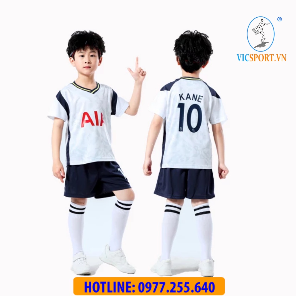 Áo Bóng Đá, Quần Áo Đá Banh Trẻ Em CLB TOTTENHAM 2022-2023 Thun Lạnh - Vicsport