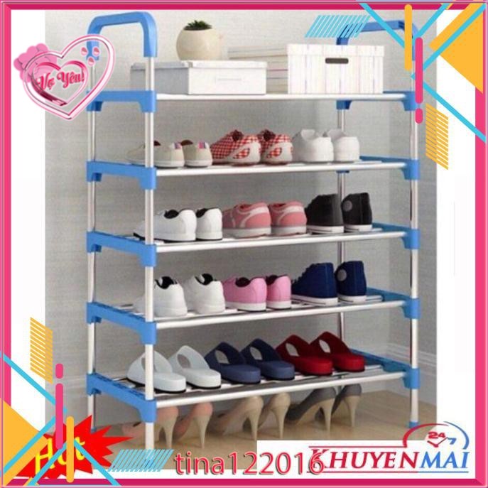 KỆ ĐỂ GIẦY DÉP 5 TẦNG