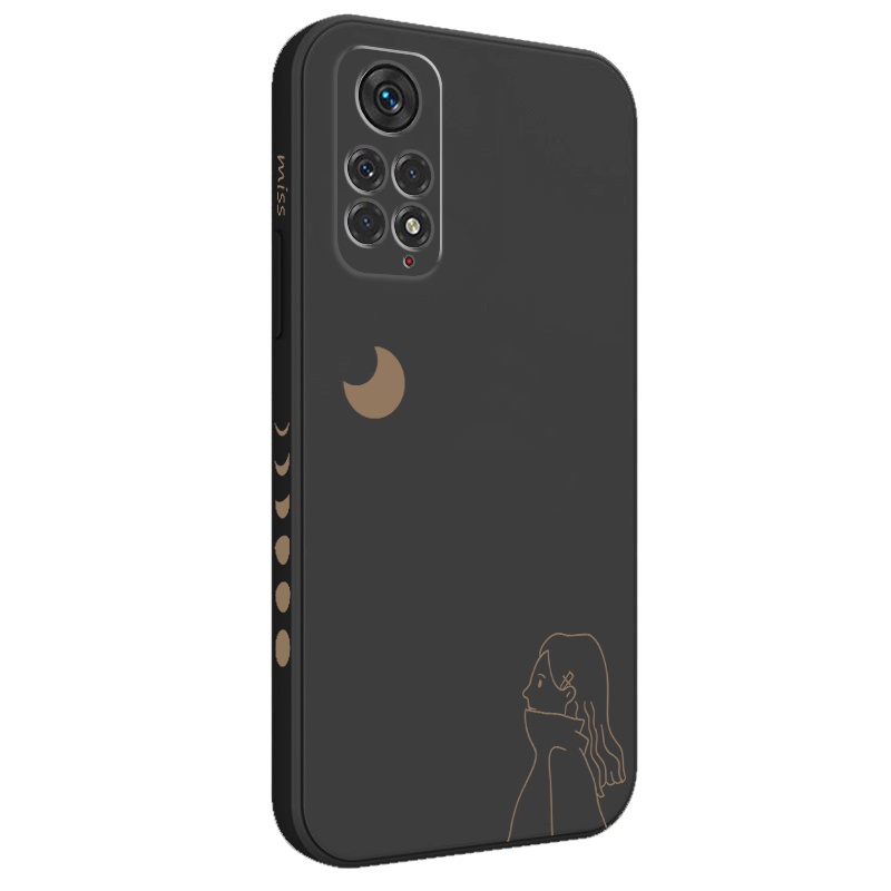 Ốp Điện Thoại Họa Tiết Mặt Trăng Twilight Miss Sáng Tạo Cho Xiaomi Redmi Note 11 11S Pro Plus + 4G 5G