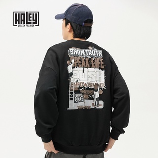 Áo Sweater SHOWTRUTH Nam Nữ Phong Cách Hàn Quốc, Chất Nỉ Dày Dặn Ấm Áp SW 12 Haley