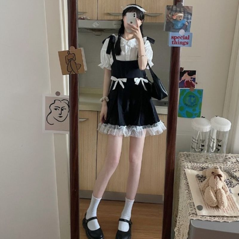 Set Áo Khoác Và Chân Váy Ren Xinh Xắn Dành Cho Nữ | BigBuy360 - bigbuy360.vn