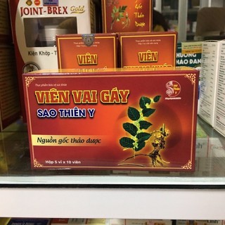 Viên vai gáy Sao Thiên Y hộp 5 vỉ *10viên