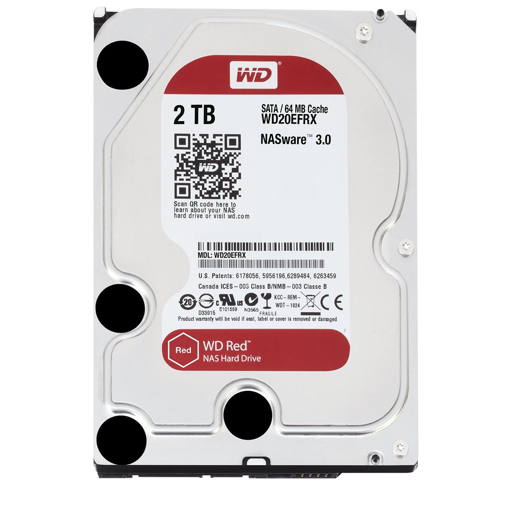 Ổ cứng 2TB Red chuyên dụng cho Nas, 256M Cache | BigBuy360 - bigbuy360.vn