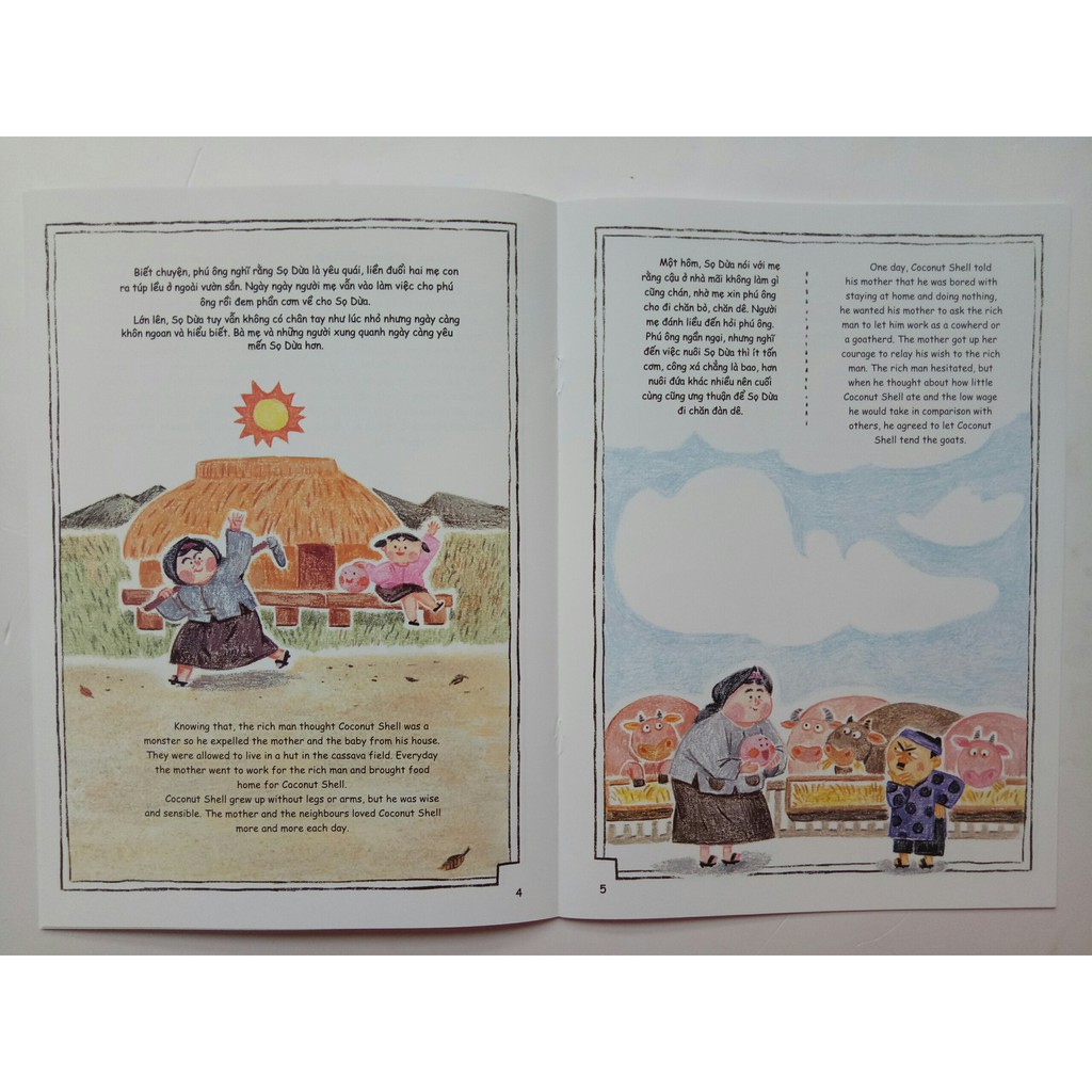 Sách - Truyện Cổ tích Việt Nam Song Ngữ - Vietnamese Fairy Tales 4 cuốn | BigBuy360 - bigbuy360.vn