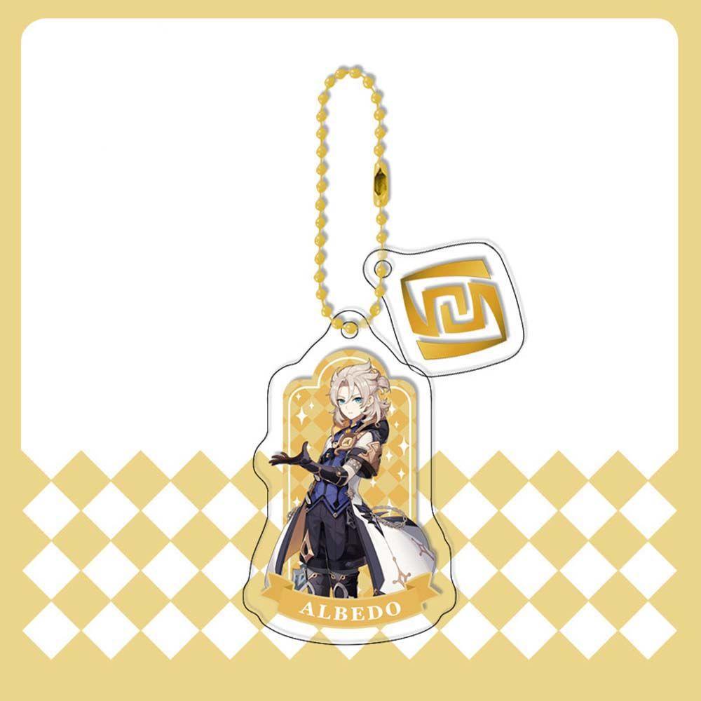 Móc Khóa Bằng Acrylic Hình Anime Gorou Yaemiko Venti Dễ Thương