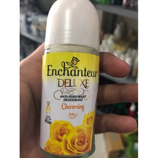 Lăn khử mùi enchantuer charming Delux 50ml( nước trong)