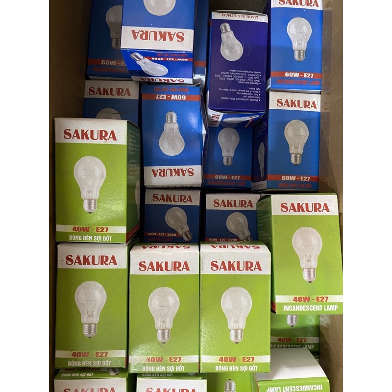 Bóng đèn sợi đốt 25w,40w,60w