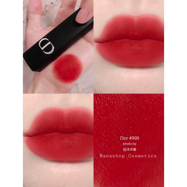 Son thỏi Dior Forever Unbox màu 558 và 999