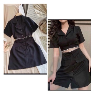Đầm vest dây kéo bigsize 60-90kg
