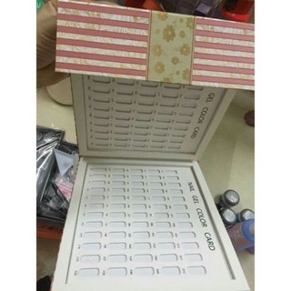 Sổ móng mẫu nail , sổ trưng bày móng ( 120 mấu)