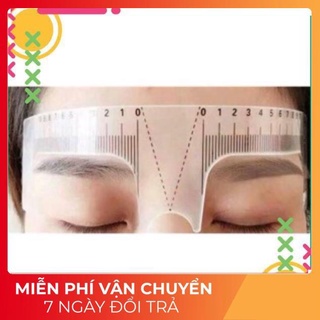 Thước nhựa cong chữ M dùng trong phun xăm spa