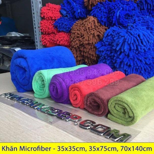 Khăn Lau Siêu Mềm Và Thấm Hút, Lau Xe Ô Tô, Lau Trong Gia Đình, Spa Không Để Lại Vệt size 35x75 70x1.40