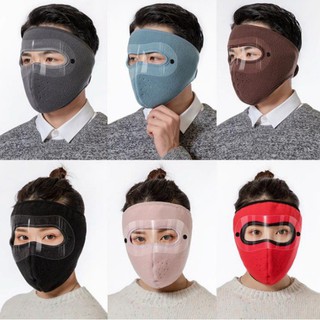 Khẩu trang vải kháng khuẩn HOTAXA, khẩu trang ninja có kính chống bụi chống nắng che kín mặt thời trang cao cấp KT02 HOT