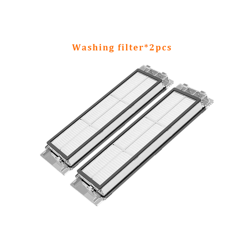 Set chổi chính+chổi bên+tấm lọc HEPA+nắp cho Robot hút bụi Xiaomi Mijia 1/2/ 1S SDJQR01RR SDJQR02RR SDJQR03RR