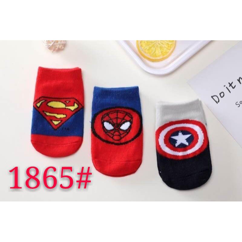 SET 3 ĐÔI TẤT SIÊU NHÂN CHO BÉ