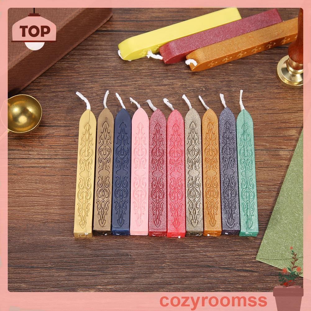 Thanh Sáp Đóng Dấu Niêm Phong Thiệp Mời Chữ Phong Cách Retro Diy