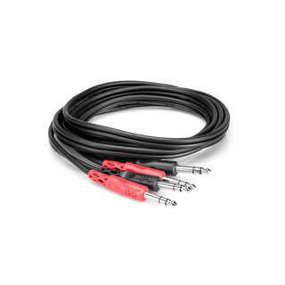 Dây loa đôi Hosa Stereo Interconnect Dual 1/4" TRS to Same - hàng mới, chính hãng