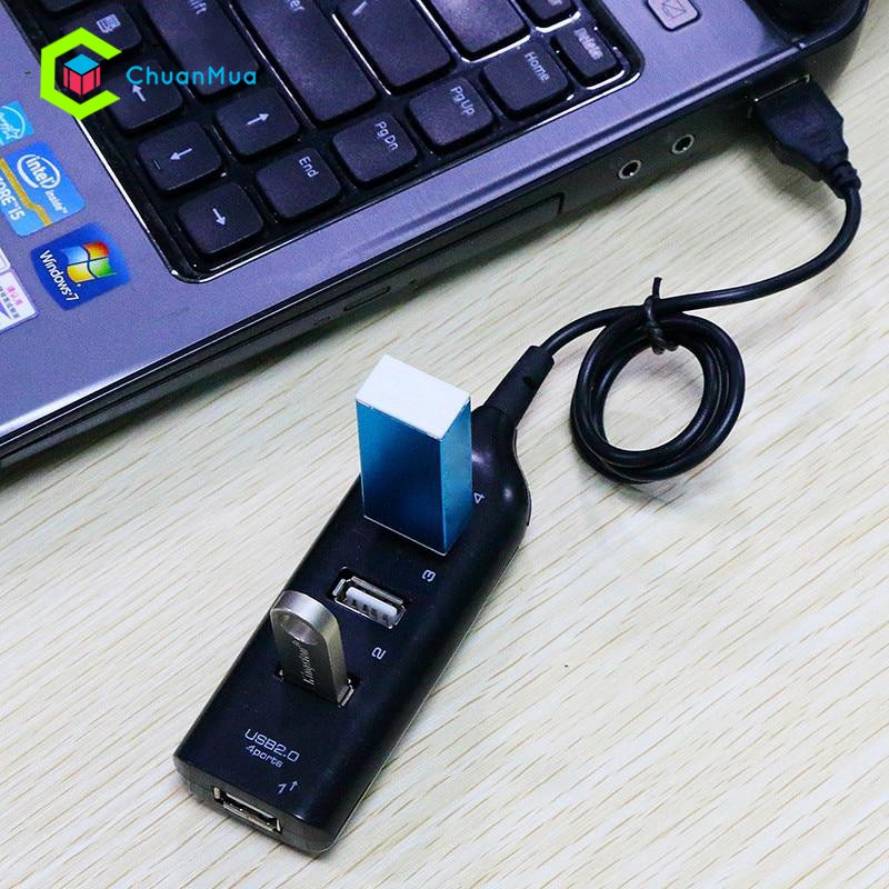 Bộ Hub chia 4 cổng USB tốc độ cao cho máy tính/PC - HUB USB