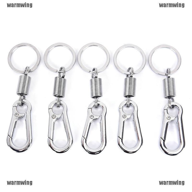 Set 2 Móc Khóa Carabiner Bằng Thép Không Gỉ