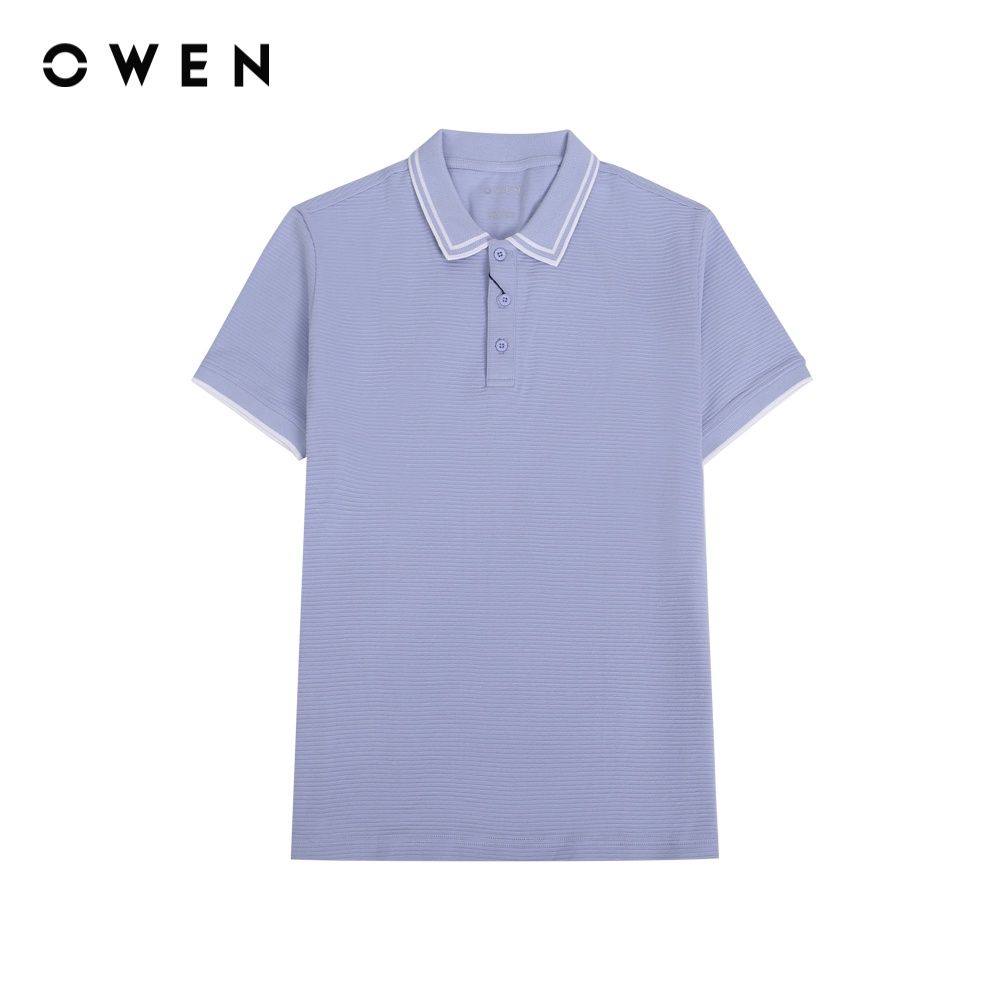 Áo polo Nam ngắn tay Owen Bodyfit Xanh - APV220347