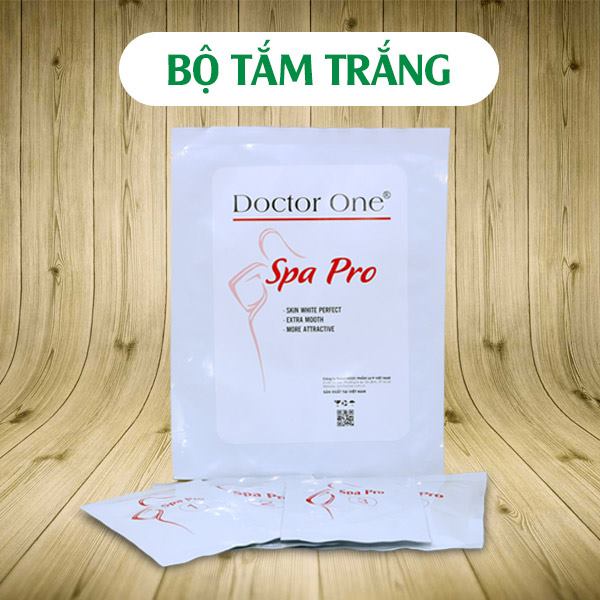 Bộ Tắm Trắng Body Spa Pro Doctor One (Bộ 4 Gói Số 1,2,3,4)